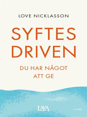 cover image of Syftesdriven
